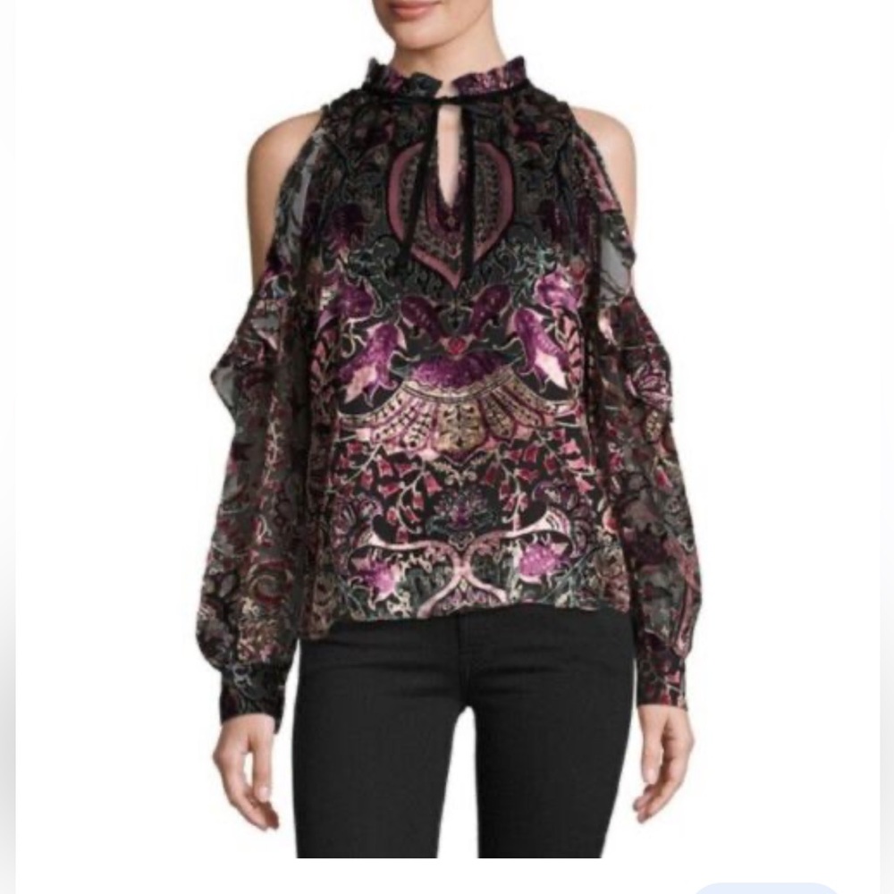 Parker Cold Shoulder Top